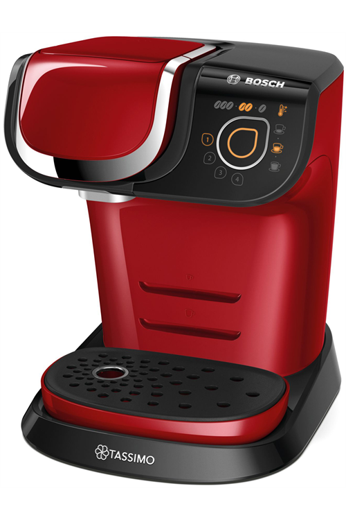 Red Bosch TASSIMO My Way 2 TAS6503GB Coffee Machine 1300 W 1.3 Litres