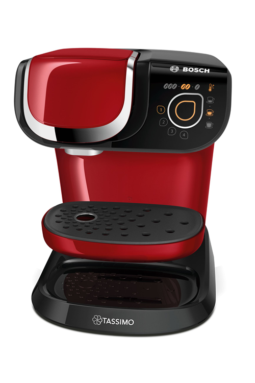 Red Bosch TASSIMO My Way 2 TAS6503GB Coffee Machine 1300 W 1.3 Litres