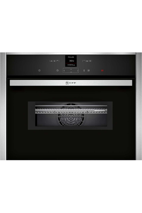 NEFF N70 C17MR02N0B Stainless Steel Built In Combination Oven