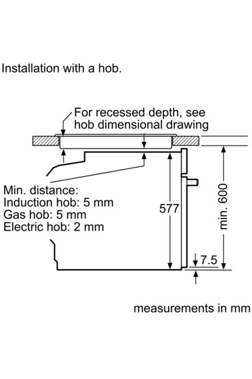 Bosch serie on sale 8 hbg634bb1b