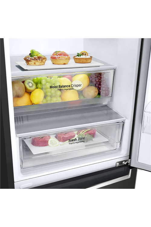 LG GBF61BLHEN Frost Free Fridge Freezer Kitchen Economy