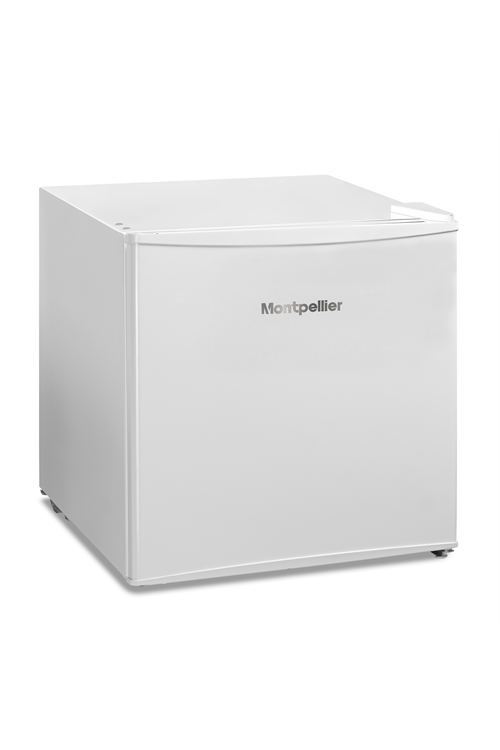 Montpellier MTTR43W 47cm White Table Top Fridge With Ice Box Kitchen