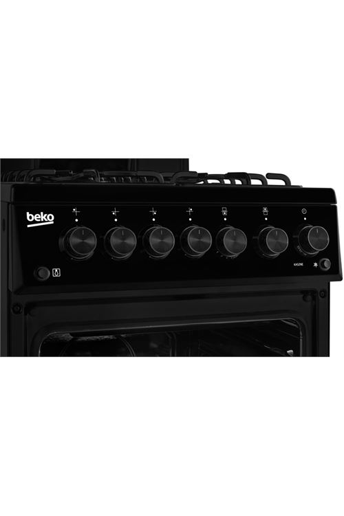 Beko KA52NEK 50cm Gas Cooker With High Level Grill Kitchen Economy