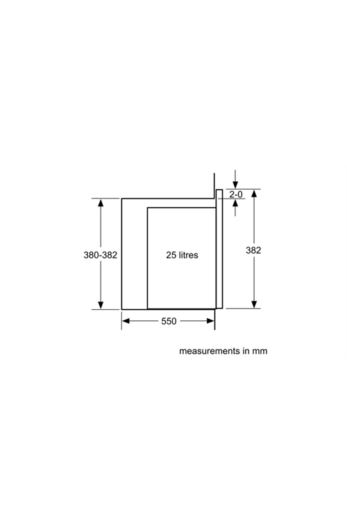 Bosch Serie 4 BFL553MB0B BuiltIn 900W Microwave Kitchen Economy