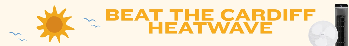 Beat the Cardiff Heatwave - Fans In Stock Now