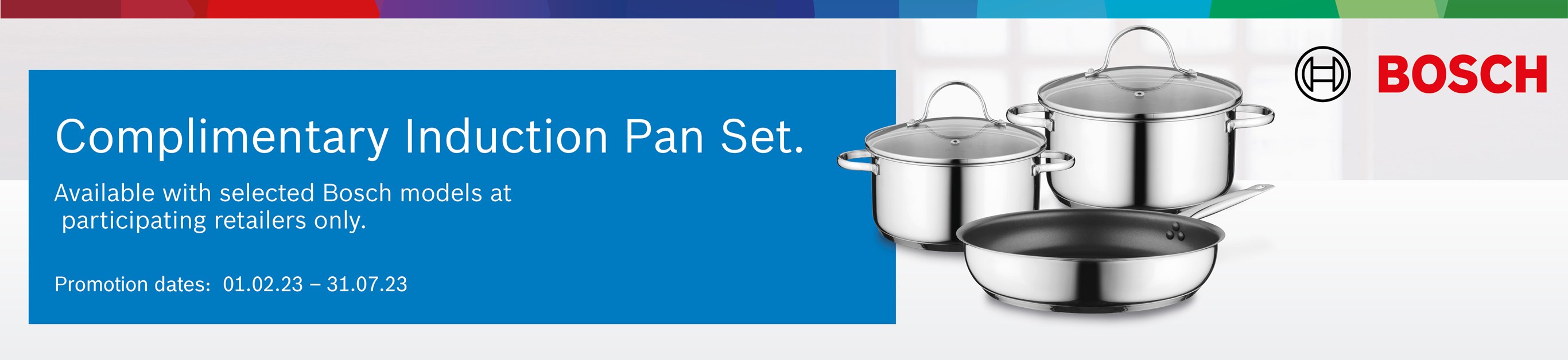 Bosch Complimentary Induction Pan Set