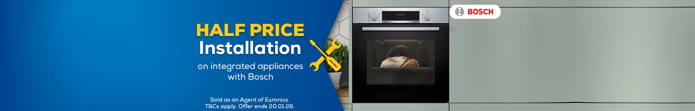 Bosch Half Price Built-In Installation