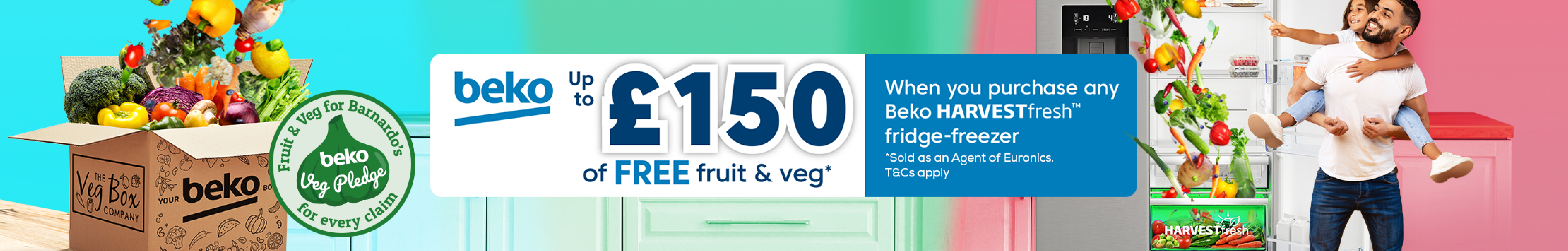 Beko HarvestFresh™ Veg Pledge Promotion