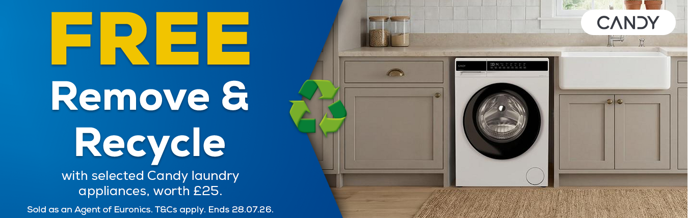 Free Delivery, Remove & Recycle with Candy