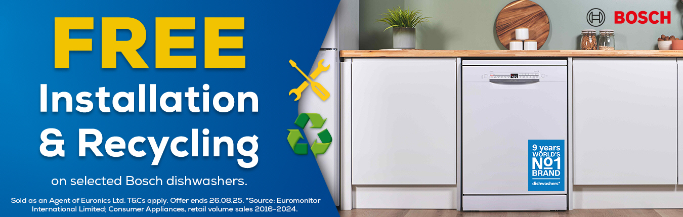 Bosch FREE Installation & Recycling