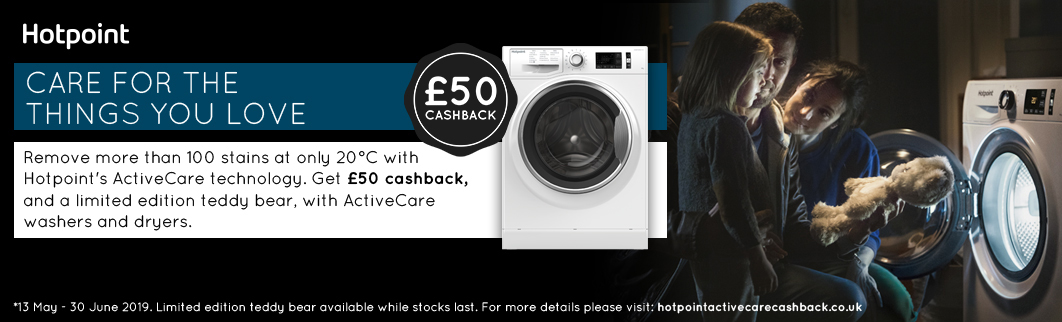 Hotpoint ActiveCare Cashback