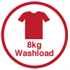 8kg Wash Load