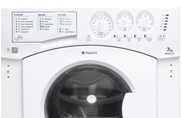 integrated washing machine installation